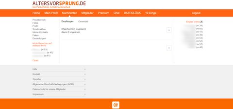 Altersvorsprung Postfach