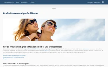 Screenshot der GrosseLeute-Website