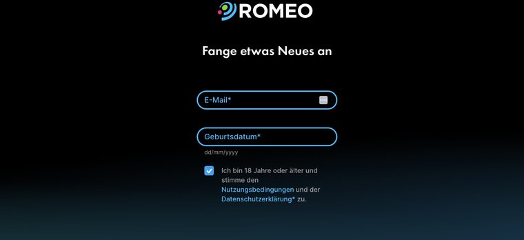 romeo sich einschreiben