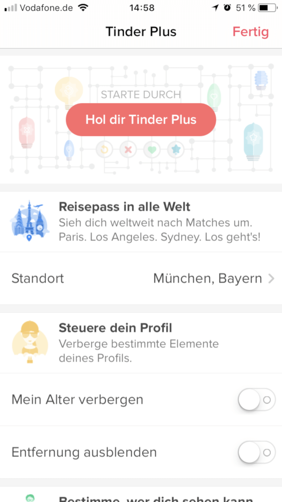 Partnersuche tinder