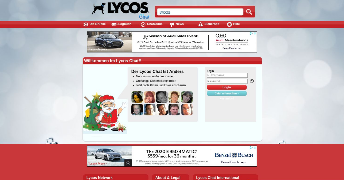 Lycoschat Starseite