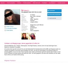 Ashley Madison Profil