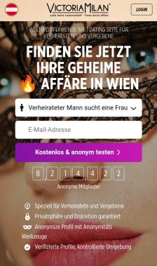Victoria Milan Mobile Seite