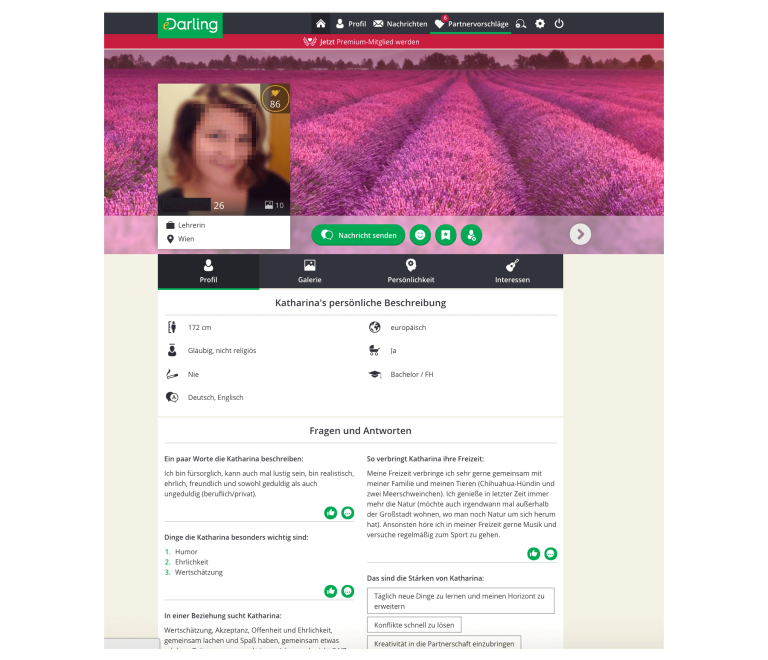 Partnervermittlung edarling test
