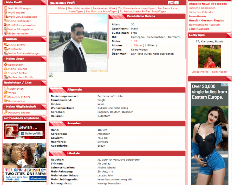 Jewish Singles Februar 2025 Wahre Liebe oder Fakealarm? SingleBoerse.at