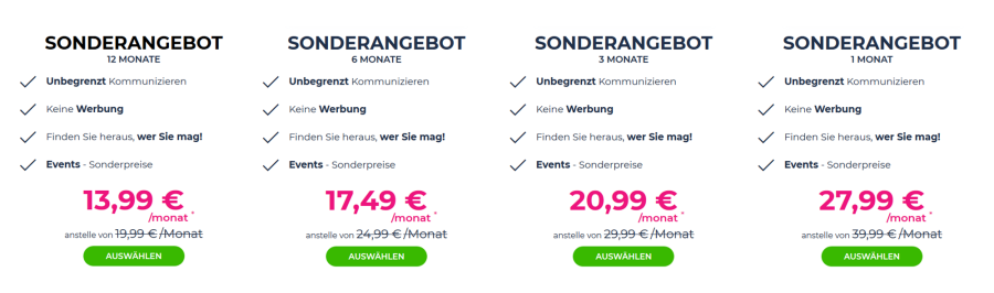 Neu singlebörse kosten
